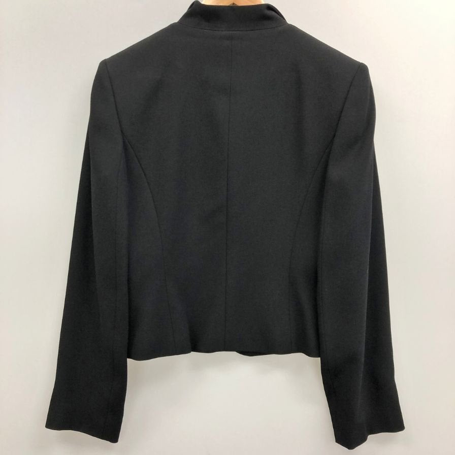 美品◆クロエ フォーマル テーラードジャケット 喪服 冠婚葬祭 ポリエステル ブラック レディース サイズ9AR Chloe FORMAL 【AFB5】