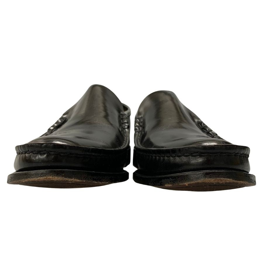 フローシャイム  20577 ユーマ  パテントレザー  ローファー サイズ7 ブラック FLORSHEIM 約25.5cm【AFD15】