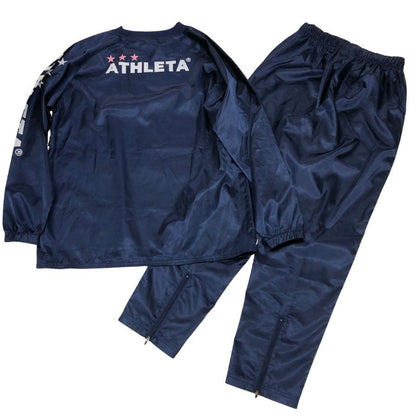 極美品◆アスレタ セットアップ ネイビー メンズ サイズM ATHLETA 【AFB7】