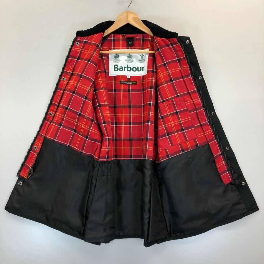 バブアー ジャケット ビデイル ノンオイルド カバーオール 1902188 ブラック メンズ サイズ38 Barbour BEDALE SL【LA】