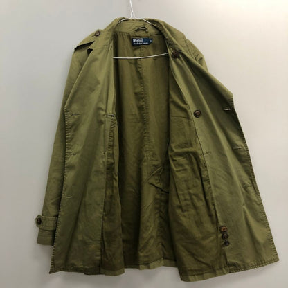 ポロラルフローレン ハーフコート 90年代 オールド カーキ メンズ サイズL Polo Ralph Lauren【LA】