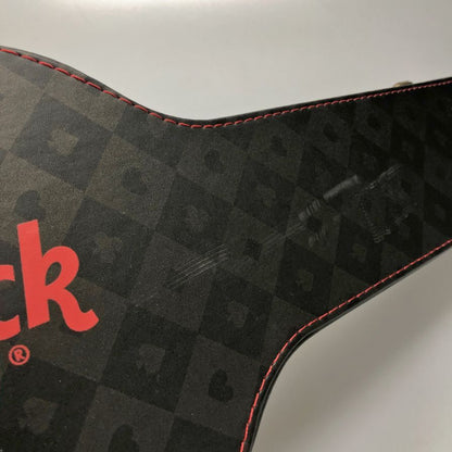 ハードロックカフェ リミテッドエディション ポーカーセット イン ギターケース ブラック Hard Rock Cafe Limited Edition Poker Set in Guitar Case【AFI28】【中古】