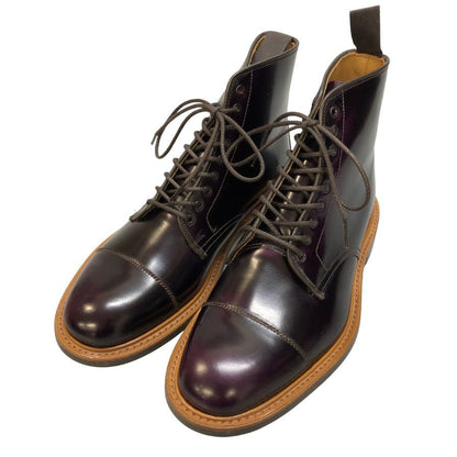 トリッカーズ ブーツ マウズリー 945481 8123/1 パープル 7ハーフ-5 Tricker’ｓ ブーツ 約26.5cm【LA】【中古】