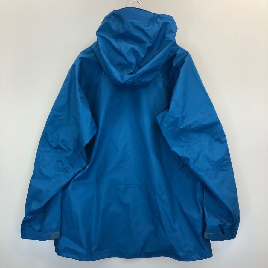 極美品◆モンベル パウダーショット パーカ ゴアテックス ナイロン ブルー メンズ サイズXL mont-bell 【AFA18】