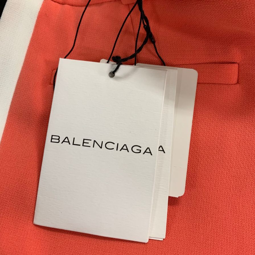 バレンシアガ 11SS サイドラインパンツ オレンジ レディース サイズ34 Balenciaga 【AFB20】