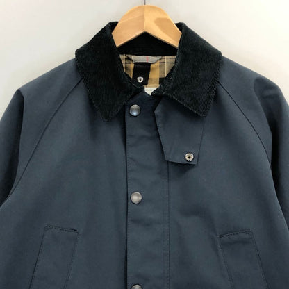 バブアー ジャケット ノンオイル 1902187 ハーフ丈 カバーオール ネイビー メンズ サイズ38 Babour BEDALE SL 2LAYER【LA】
