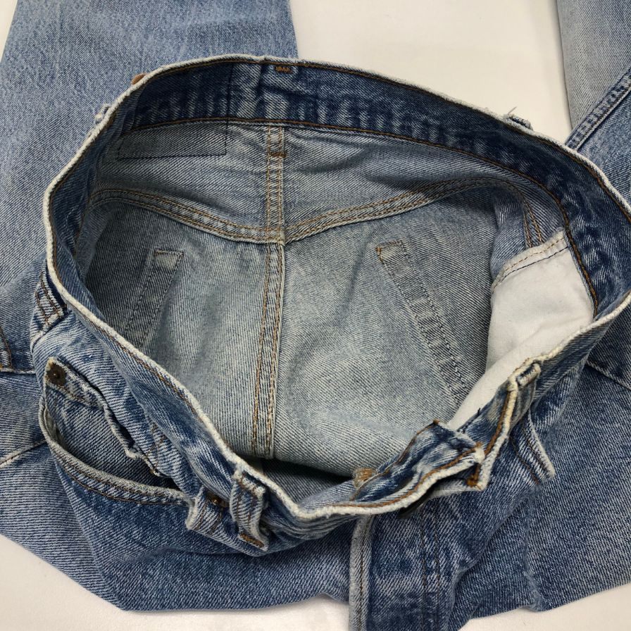 リーバイス デニム 501 80S ボタン裏546 USA製 インディゴ メンズ サイズW32 L34 LEVI’S 【AFB44】