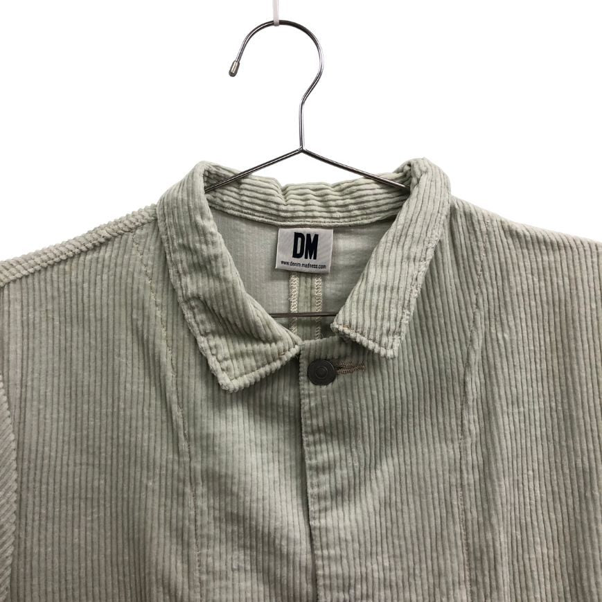 美品◆デニムマッドネス コーデュロイ コート メンズ  グレー系 サイズ 不明 DENIM MADNESS 【AFB18】