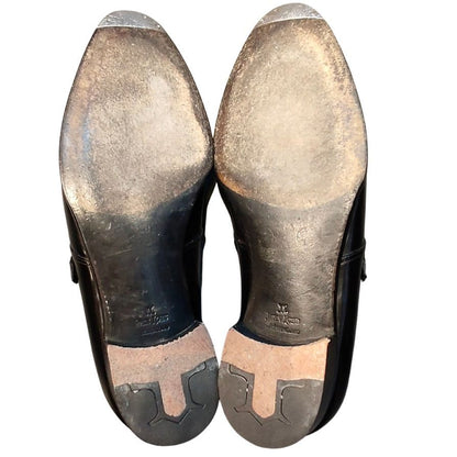 ジョンロブ レザーシューズ マッタ2 シングルモンクストラップ メンズ サイズUK9.5EE 7000ラスト ブラック JOHN LOBB MATTA2 ビジネスシューズ 約28.0cm【LA】【中古】