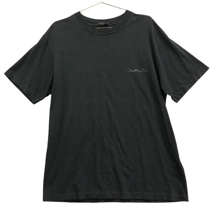 中古◆クリスチャンディオール 24AW 半袖Tシャツ スズラン バックプリント ブラック メンズ サイズM 493J696B0817 DIOR 【AFB13】