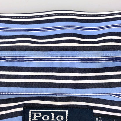美品◆ポロ ラルフローレン ストライプシャツ サイズL メンズ POLO RALPH LAUREN 【AFB37】