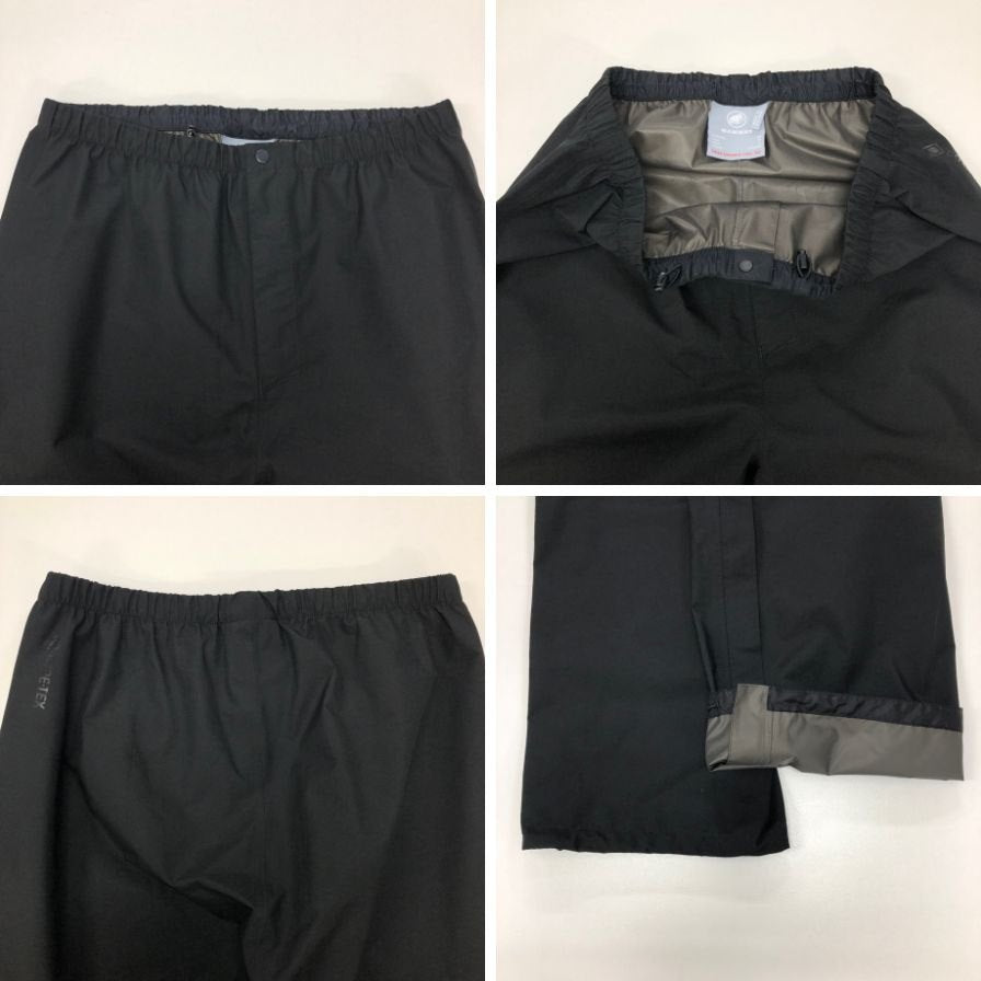 マムート レインスーツ 上下 1010-26551 CLIMATE Rain Suit AF Men ブラック メンズ サイズS MAMMUT【AFB29】