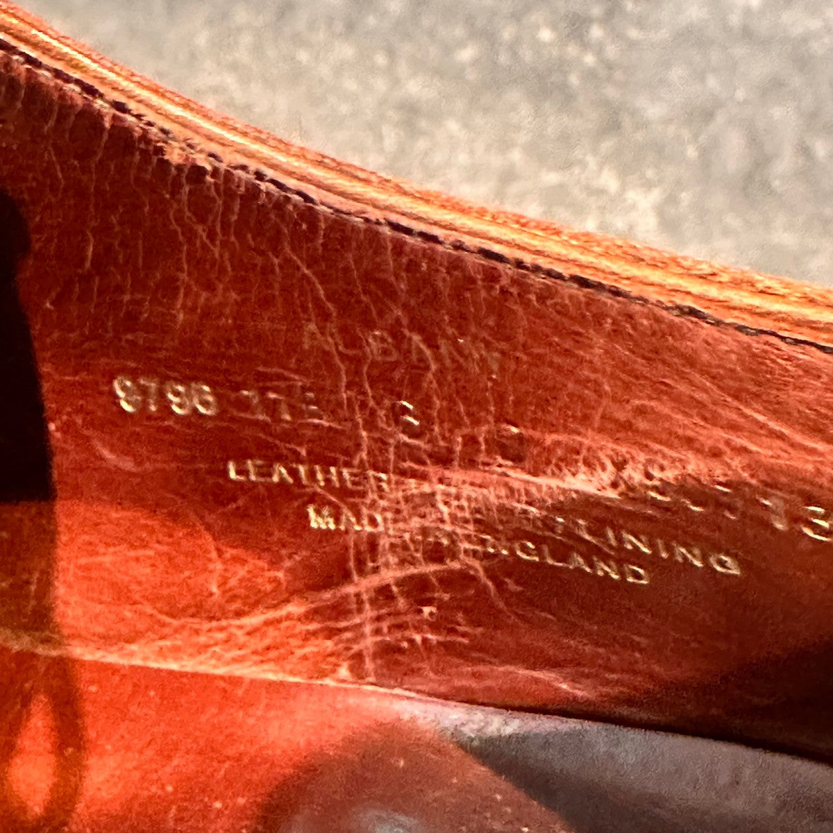 クロケット&ジョーンズ レザーシューズ アルバニー アデレード カーフ ブラウン メンズ サイズUK6D Crockett&Jones ビジネスシューズ 約24.5cm【LA】【中古】