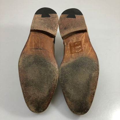 ジョンロブ アデレード 8695ラスト ライトブラウン サイズUK7E John Lobb ビジネスシューズ 約25.5cm【LA】【中古】