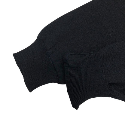 極美品◆ディースクエアード カーディガン シルク100% レディース サイズM ブラック S75HA0522 S15155 DSQUARED2 【AFB28】