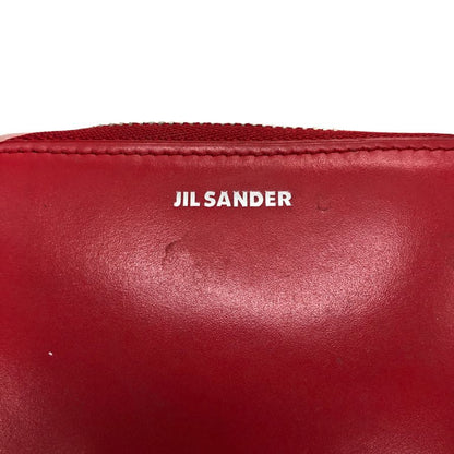 ジルサンダー レザーコインケース レッド JIL SANDER