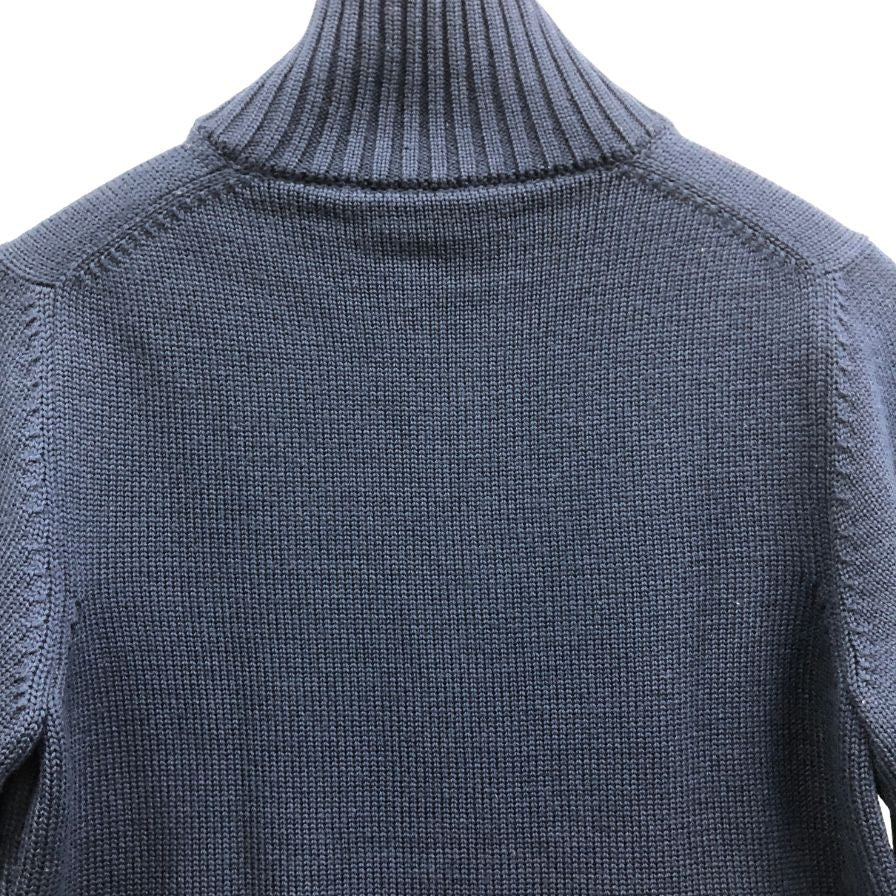 美品◆ザノーネ ニット カーディガン ウール 7ET JP1 ZC012 メンズ サイズ44 ネイビー ZANONE 【AFB16】
