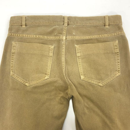 メゾンマルジェラ ストレートパンツ ベージュ ガーメントダイ メンズ サイズ46 S30LA0060 MAISON MARGIELA 【AFB28】