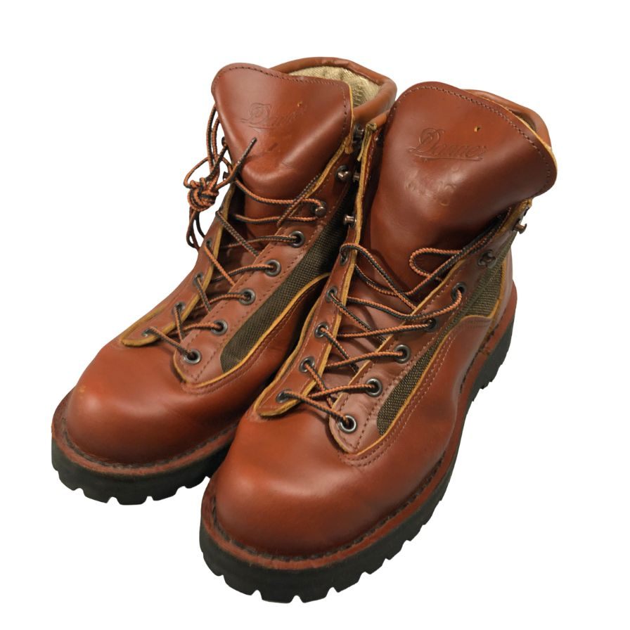 ダナー レザーブーツ ダナーライト2 セダーレインボー 12040X ゴアテックス メンズ サイズ8 1/2 ブラウン Danner 約27.0cm【AFD15-2】