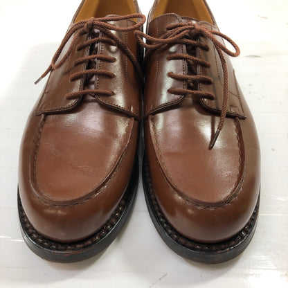 ジェイエムウエストン 641 レザー ゴルフシューズ Uチップ メンズ ブラウン サイズ6D J.M.WESTON ビジネスシューズ 約24.5cm【LA】【中古】