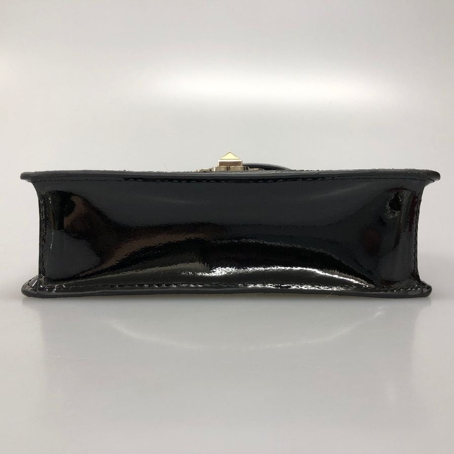 ケイトスペード ハンドバッグ スモール スパンコール レザー 装飾 ブラック Kate spade【AFE1】