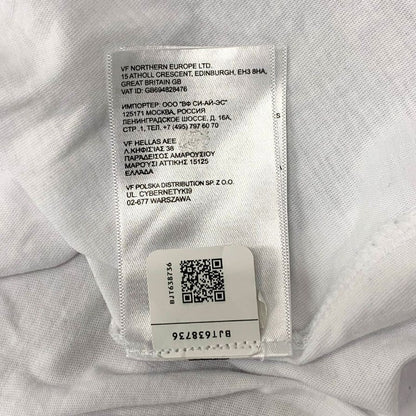 美品◆ザ ノースフェイス 半袖Tシャツ ロゴ ホワイト メンズ サイズL THE NORTH FACE 【AFB30】