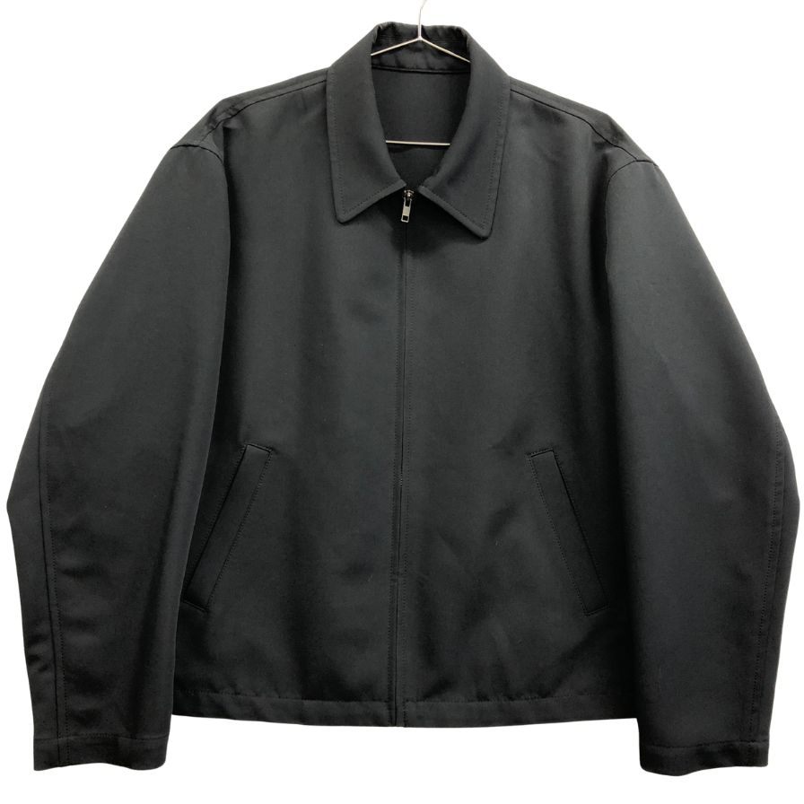 中古◆エルイー ジップジャケット ブルゾン 25-011-053-8002-1-0 日本製 メンズ サイズ3 ブラック LE 【AFB12】