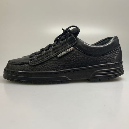 メフィスト レザースニーカー ブラック サイズUS7 MEPHISTO 約25.0cm【AFC4】