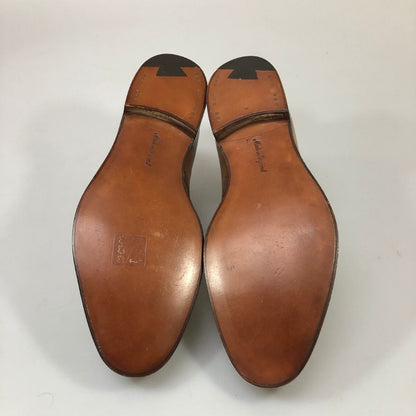 エドワードグリーン カーディフ セミブローグ ダービー ブラウン サイズUK8 EDWARD GREEN ビジネスシューズ 約26.0cm【LA】【中古】