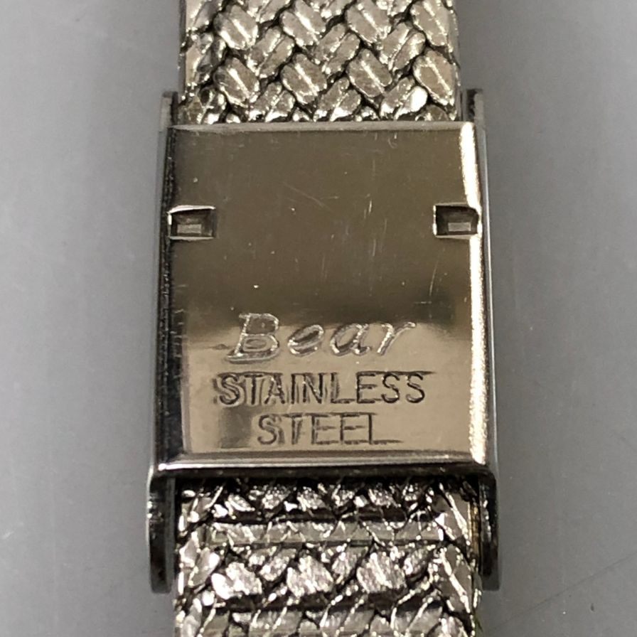 ロンジン チューラー 手巻き 腕時計 メッシュベルト メンズ シルバー 白文字盤 longines【AFB55】