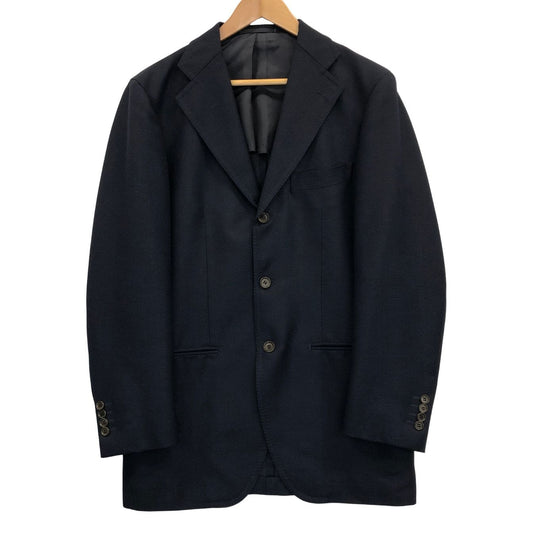 美品◆ユナイテッドアローズ ソブリン 3B SSテーラードジャケット ネイビー サイズ46 UNITED ARROWS 【AFB6】