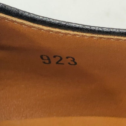 スコッチグレイン レザーシューズ ウィングチップ シボレザー 923 ブラック 25.5EE メンズ SCOTCH GARIN 約25.5cm【AFD9-2】