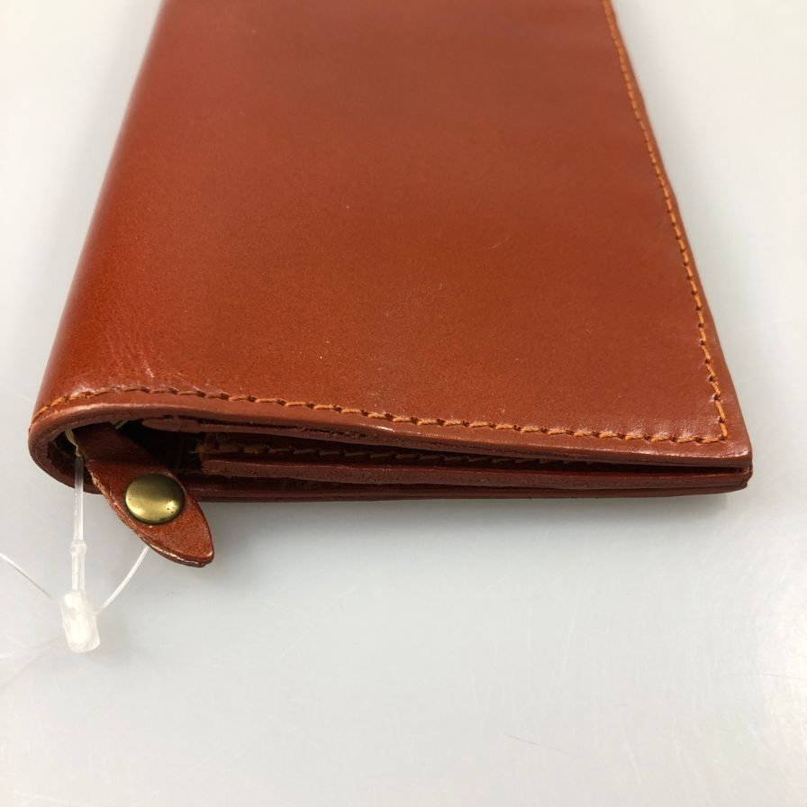 グレンロイヤル 長財布 二つ折り財布 ブライドルレザー 赤茶 GLENROYAL【AFI1】