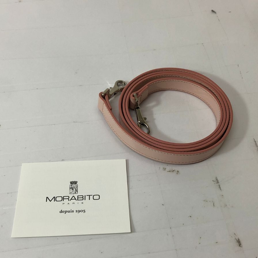 モラビト 2WAYショルダーバッグ ステラ ミニ ライトピンク レザー MORABITO【AFE6】