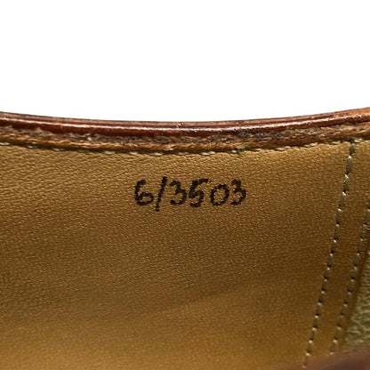 ベルルッティ レザーシューズ ホールカット 4アイレット 3503 ブラウン メンズ サイズ6 BERLUTI ビジネスシューズ 約24.5cm【LA】【中古】