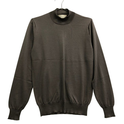 美品◆フィリッポ デ ローレンティス セーター ロイヤルメリノ ウール ニット メンズ サイズ46 カーキ  FILIPPO DE LAURENTIIS 【AFB41】