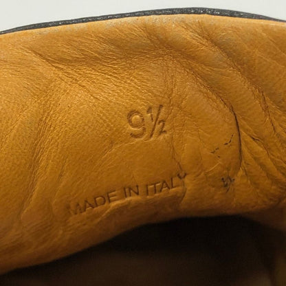 ジョンロブ レヴァー ローカット スニーカー  0315 メンズ サイズ9 ブラック JOHN LOBB 約27.5cm【AFC35】