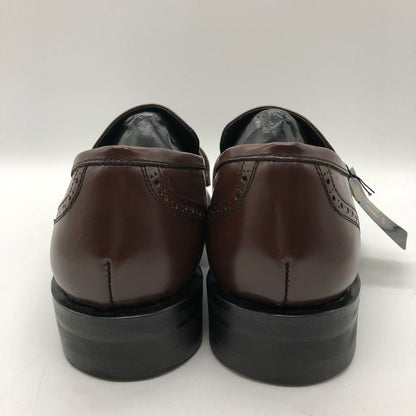 ダックス シングルストラップ スリッポン ブローグ 日本製 マドラス株式会社 ブラウン サイズ24.5cm DAKS 約24.5cm【AFD15】