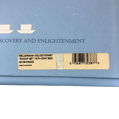 ウェッジウッド ペア カップ&ソーサー ミレニアムコレクション 21世紀 1999年 WEDGWOOD【AFI22】【中古】