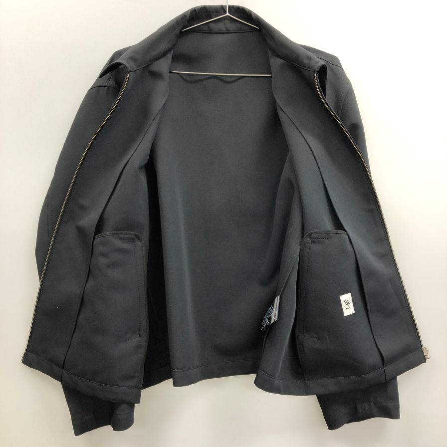 中古◆エルイー ジップジャケット ブルゾン 25-011-053-8002-1-0 日本製 メンズ サイズ3 ブラック LE 【AFB12】
