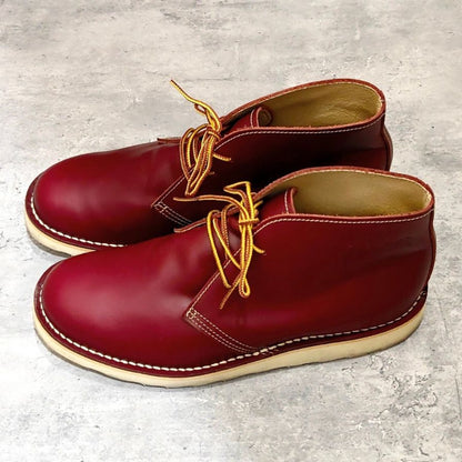 ダナー チャッカブーツ バーガンディ サイズ7.5  Danner ブーツ 約25.5cm【LA】【中古】