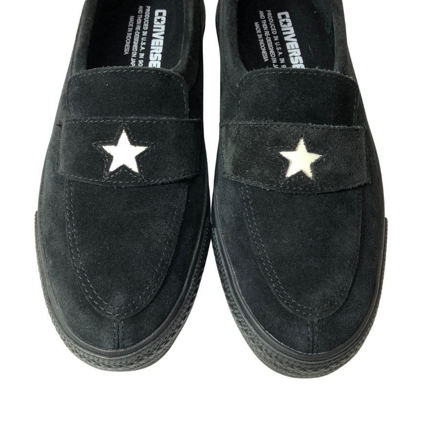 コンバース ローファー アディクト ワンスター スエード ブラック メンズ サイズ26.0  CONVERSE 約26.0cm【AFD12】