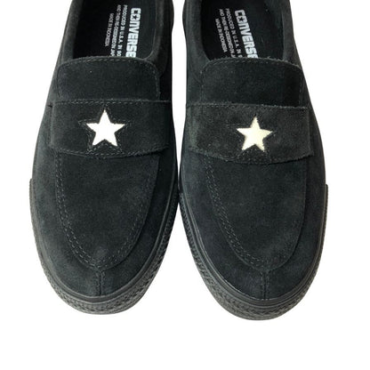 コンバース ローファー アディクト ワンスター スエード ブラック メンズ サイズ26.0  CONVERSE 約26.0cm【AFD12】
