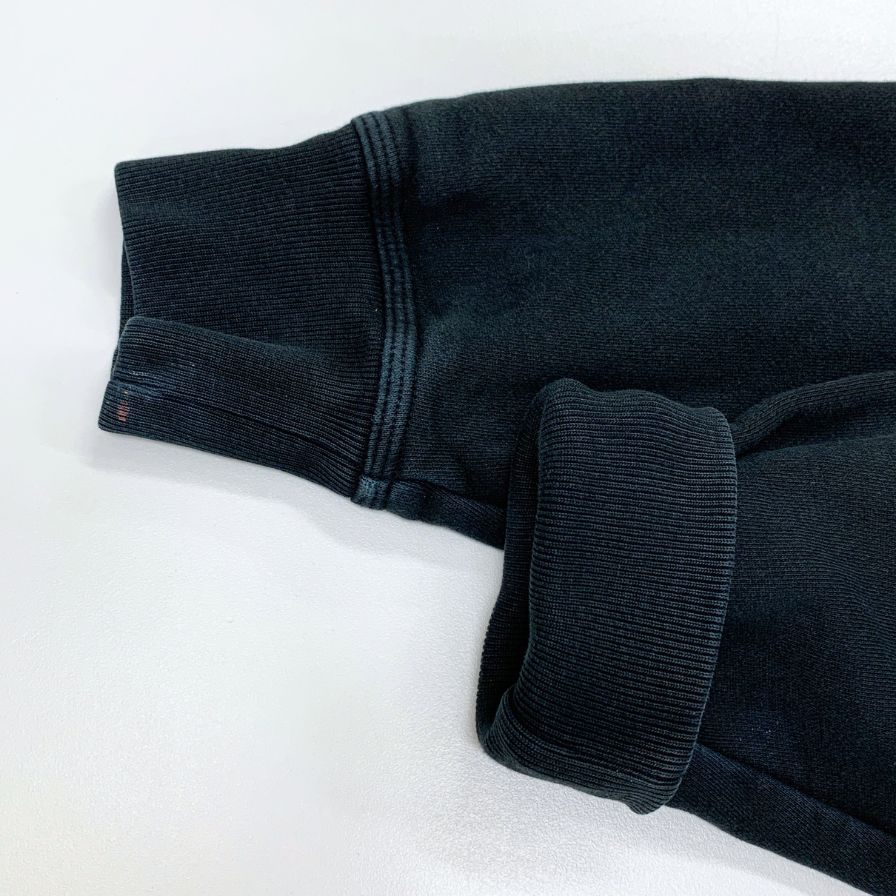 中古◆ステューシー プルオーバーパーカー ロゴ メンズ サイズS ブラック Stussy 【AFB19】