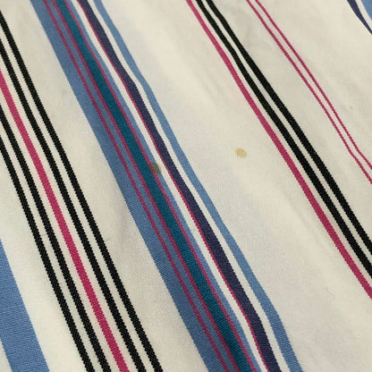 中古◆ポロ ラルフローレン ボタンダウンシャツ 90S クラシックフィット ストライプ マルチカラー メンズ サイズM Polo Ralph Lauren 【AFB5】