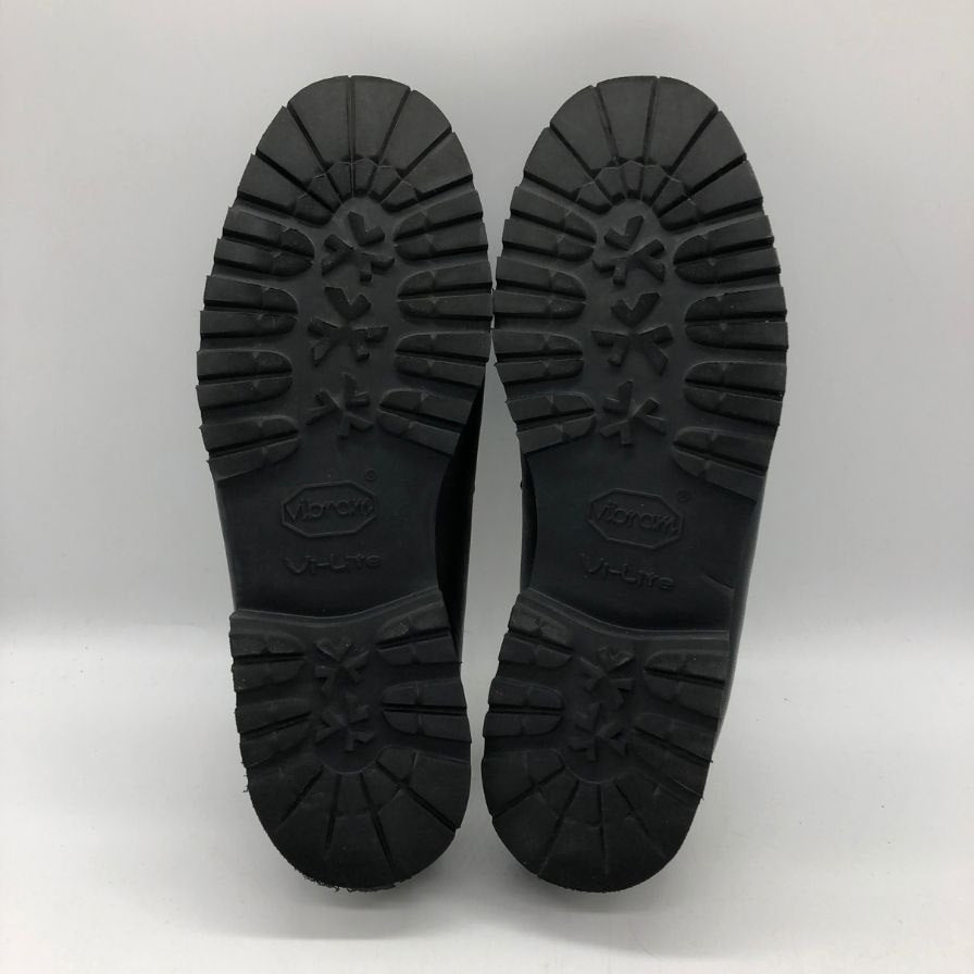 ダニエル レポリ ローファー 9105 ナッパレザー BLACK サイズ43 メンズ DANIELE LEPORI 約27.5cm【AFD2】