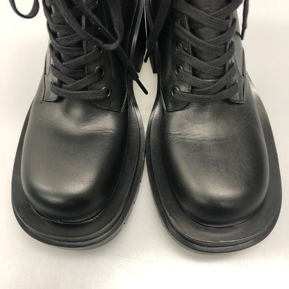 ボッテガヴェネタ ブーツ LUG ANKLE ブラック サイズ36 レディース BOTTEGA VENETA 約22.5cm【AFD9-2】