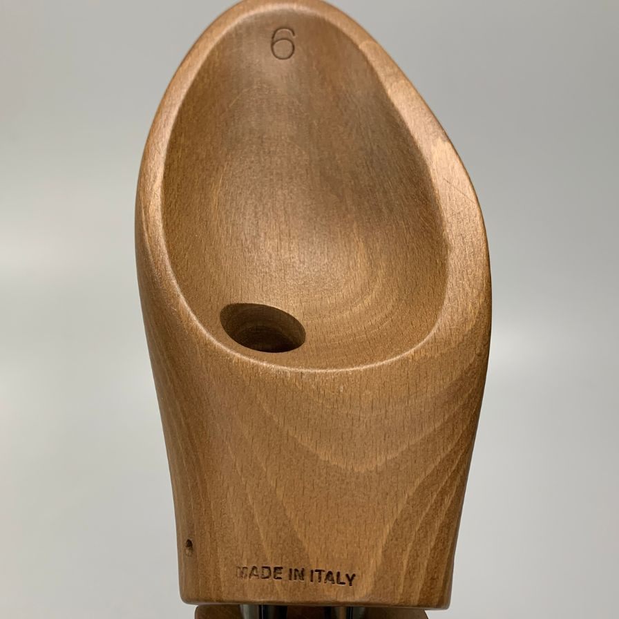 ルイヴィトン シューツリー ブラウン 木製 サイズ6 LOUIS VUITTON 約24.5cm【AFC47】