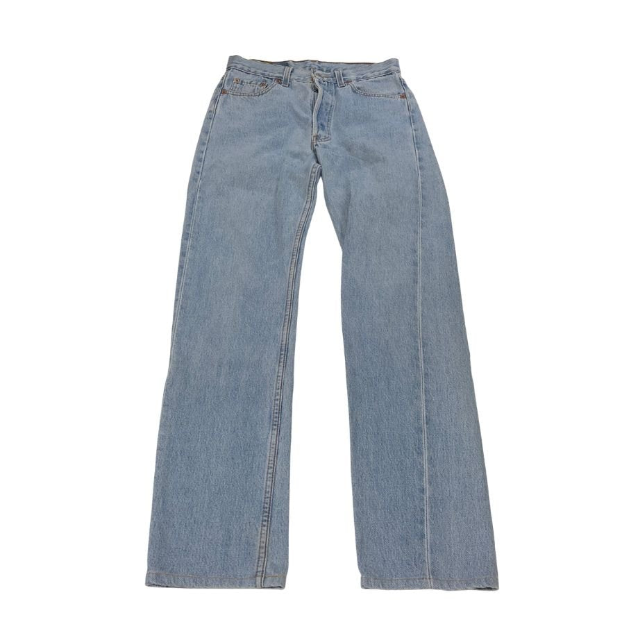 リーバイス デニム 501 95年製 ボタン裏501 USA製 インディゴ メンズ W29 L36 LEVI’S 【AFB36】