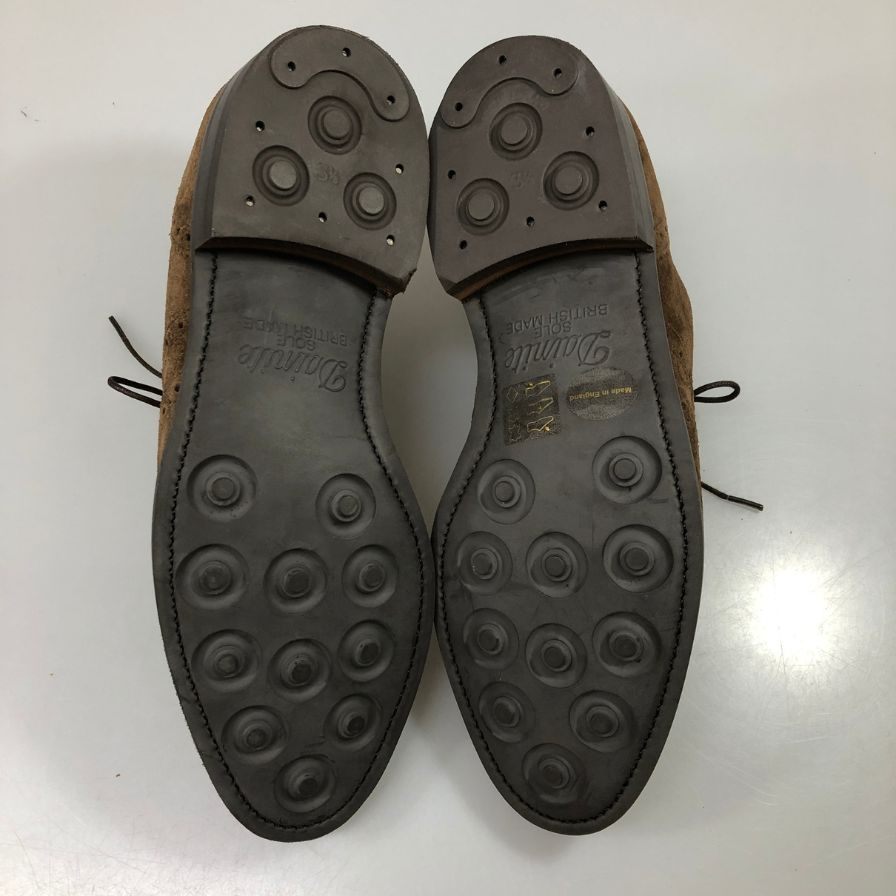 ロイドフットウェア レザーシューズ 2826ER04 ウイングチップ スエード メンズ 左右サイズ違い ブラウン系 Lloyd Footwear 約不明cm【AFD15】